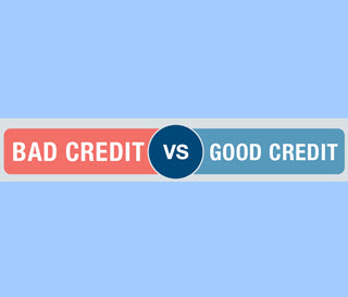 Differences between good and bad credit loans
